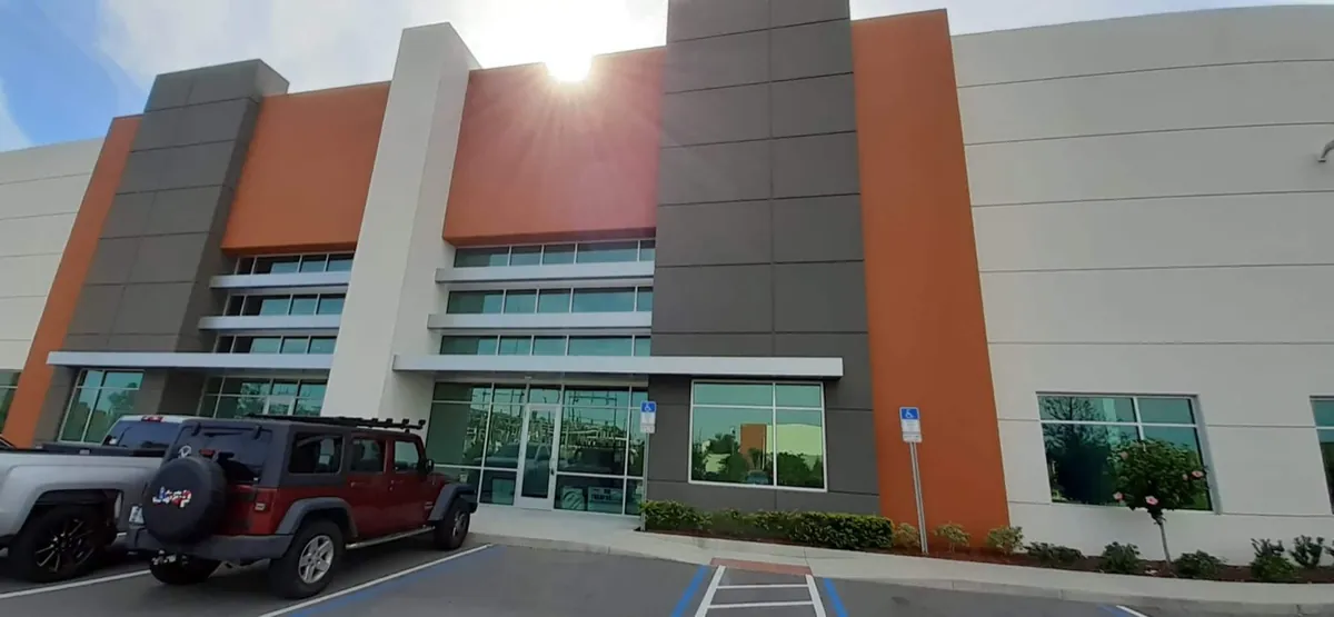 Exterior of the Orlando FL training center building